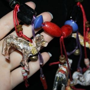 Vintage Jewelry - Vintage animal talisman necklace Vintage Jewelry - Vintage animal talisman necklace